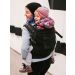Beco Toddler Carrier Metro Black backcarry toddler in cold weather