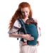 Boba X Atlantic Baby Carrier used to carry a newborn