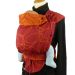 Didymos DidyTai Mei Tai Wrap conversion Baby Carrier Ellipses Red on mannequin front view