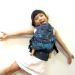 Emeibaby Wrap Conversion Doll Carrier Treemei Turquoise Girl with doll