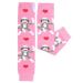 Huggalugs Arm & Leg Warmers Sock Monkey Pink 1 pair