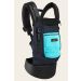 Love Radius PhysioCarrier Pu Leather Black/Midnight Blue/Turquoise flap down