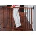 Kidco G2401 Angle Mount Safeway Wall Mounted Safety Gate Designer Cherry Close up view