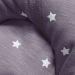 Manduca Sling Organic Cotton Baby Wrap Limited Edition Little Stars Slate close up