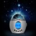 Reer MyMagicStarLight lullaby light (52050) projects stars on the ceilings & walls in a dark room