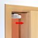 Reer Pneumatic Door Brake (7204) prevents accidental slamming of doors on child's fingers