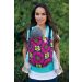 Lady front carries baby in a Tula Piper Standard Baby Carrier