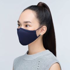 1929 Reusable 3-Ply Anti-Microbial Face Mask Navy Blue