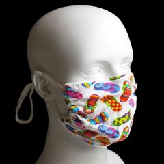 Breathe Healthy Reusable Haze Mask Flip Flops - Child Size