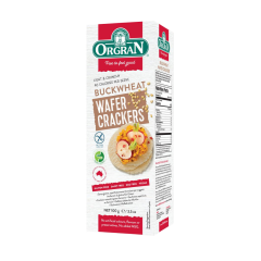 Orgran Multigrain Wafer Cracker with Buckwheat 100g