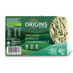 Origins Organic Spinach Steam Noodle 250g