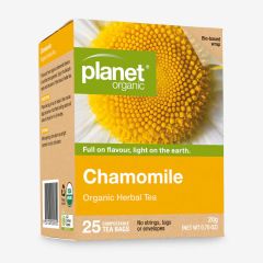 Planet Organic Chamomile Herbal Tea (25 bags)