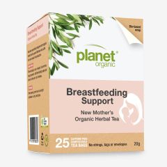 Planet Organic Breastfeeding Support Organic Herbal Tea Blend (25 tea bags)