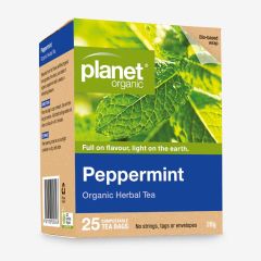 Planet Organic Peppermint Herbal Tea (25 bags)