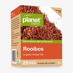 Planet Organic Rooibos Herbal Tea (25 bags)
