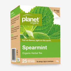 Planet Organic Spearmint Herbal Tea (25 bags)