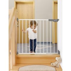 Reer S-Gate 46115 Wall Mounted Metal Gate used at the top of stairs with toddler less than 2 years old