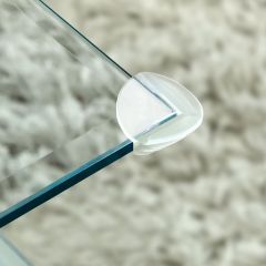 Reer Clear Corner Protector (8212/82020) reduces risk of serious damage when baby knock into sharp corners of glass top or shelves around the house