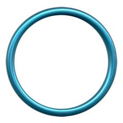 Sling Rings Aluminium Sling Ring Large Turquoise