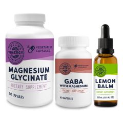 Vimergy Value Bundle Relaxation Kit with Magnesium Glycinate, Lemon Balm & Gaba
