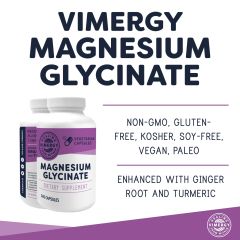 Vimergy Magnesium Glycinate 180 Capsules Overview