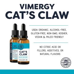 Vimergy Cats Claw 10:1 Extract 115mL Overview