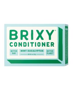 Brixy Conditioner Bar Mint Eucalyptus 4oz Front View
