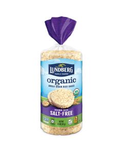 Lundberg Organic Brown Rice Cakes Salt Free 241g