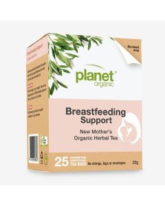 Planet Organic Breastfeeding Support Organic Herbal Tea Blend (25 tea bags)