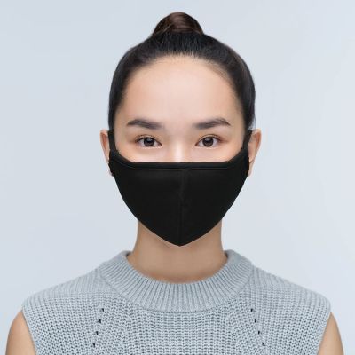 1929 Reusable 3-Ply Anti-Microbial Face Mask Black