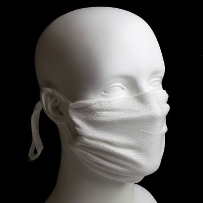 Breathe Healthy Reusable Haze Mask Honeycomb White - Regular Adult Size
