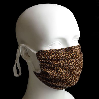 Breathe Healthy Reusable Haze Mask Leopard Skin - Regular Adult Size
