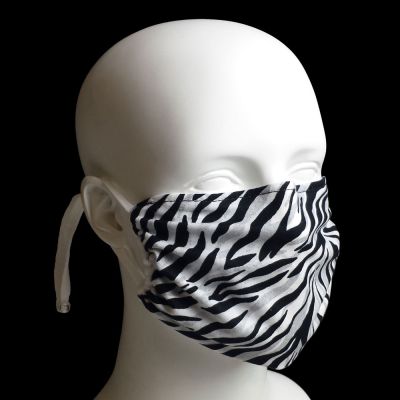 Breathe Healthy Reusable Haze Mask Zebra - Child Size
