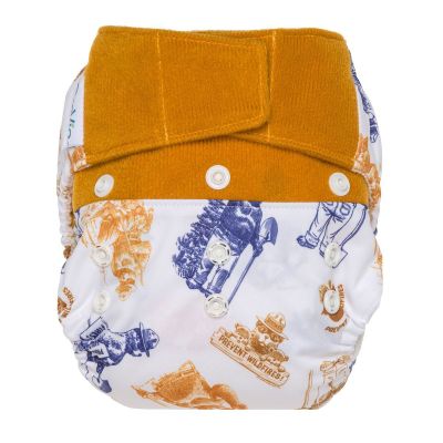 Grovia AI2 Hybrid Reusable Diaper Shell with hook loop closure Only You