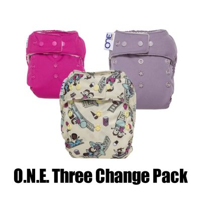 Grovia O.N.E. 3 Change Diaper Trial Pack