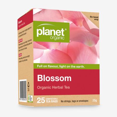 Planet Organic Blossom Organic Herbal Tea Blend (25 tea bags)
