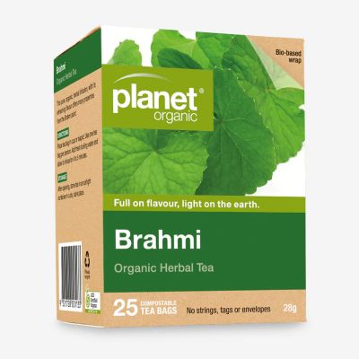 Planet Organic Brahmi Herbal Tea (25 bags)