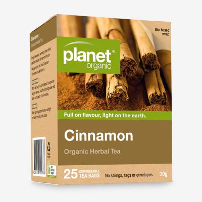 Planet Organic Cinnamon Herbal Tea (25 bags)