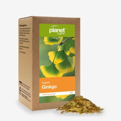 Planet Organic Ginkgo Loose Herbal Tea 50g