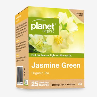 Planet Organic Jasmine Green Organic Tea (25 bags)