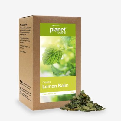 Planet Organic Lemon Balm Loose Herbal Tea 20g