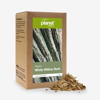Planet Organic White Willow Bark Loose Herbal Tea 75g