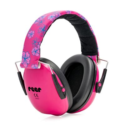 Reer SilentGuard Kids Capsule Ear Muffs Pink Adjustable Perfect Fit