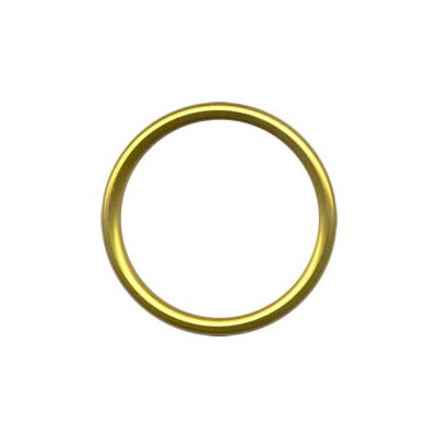 Sling Rings Aluminium Sling Ring Medium Gold