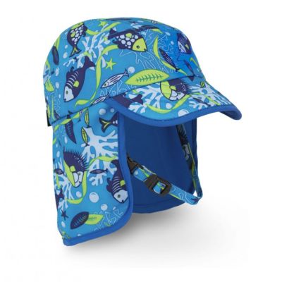 Sunday Afternoons UPF 50+ Kids Explorer Sun Protection Cap Aquatic Baby Size or Kids Small