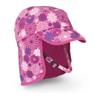 Sunday Afternoons UPF 50+ Kids Explorer Sun Protection Cap Daisy Baby or Kids Small