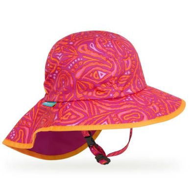 Sunday Afternoons UPF 50+ Kids Play Hat Pink Fossil Baby Size