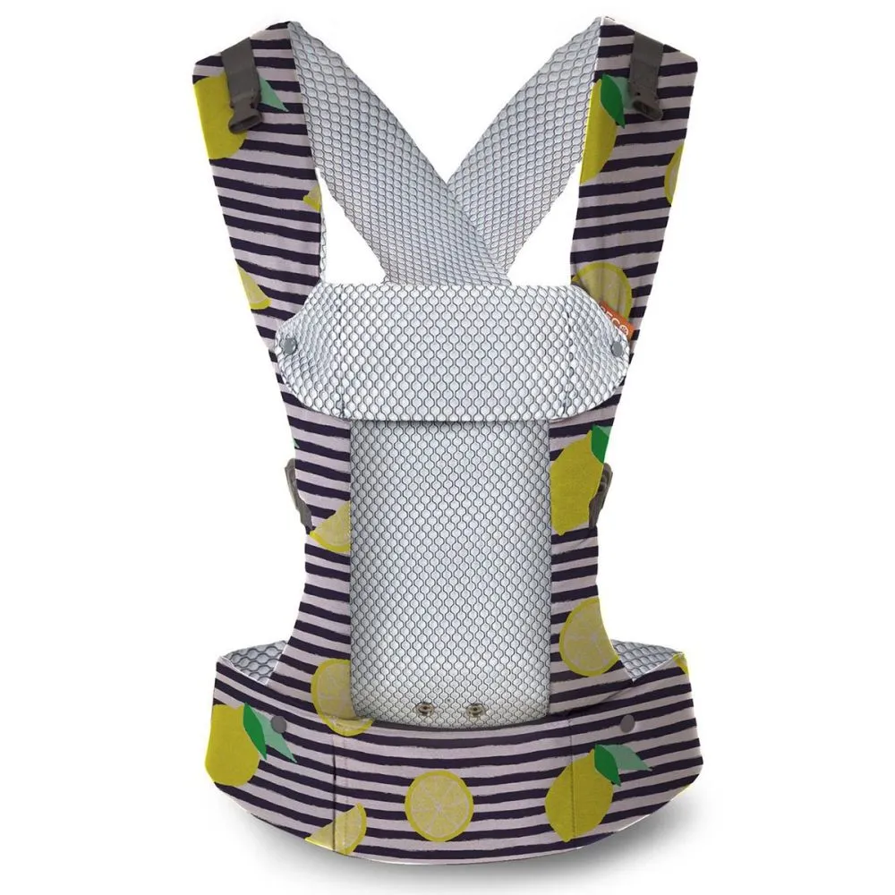 Beco Gemini Front Facing Newborn to Baby Carrier Cool Lemons Mesh