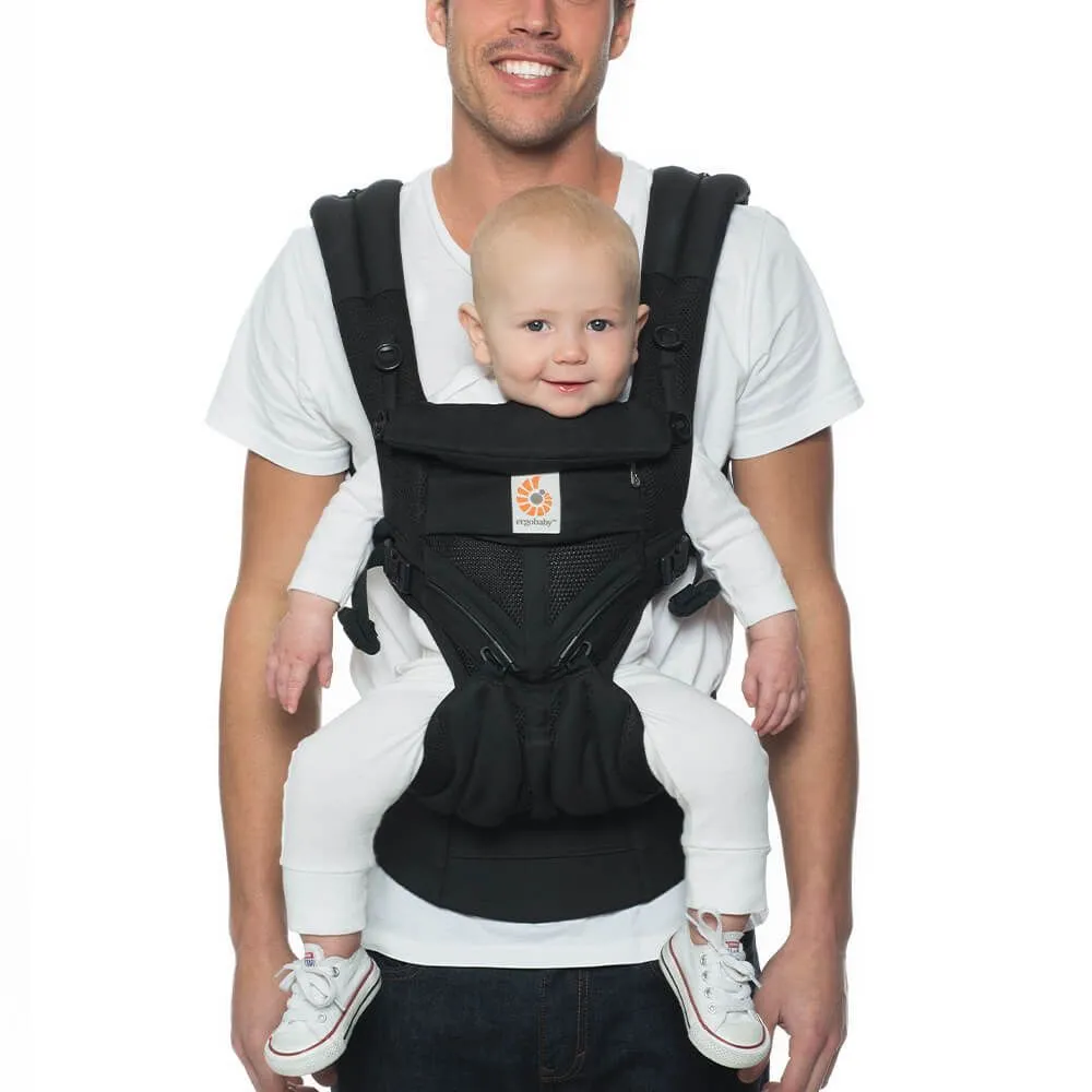 Ergobaby Omni 360 Cool Air Mesh Baby Carrier Onyx Black