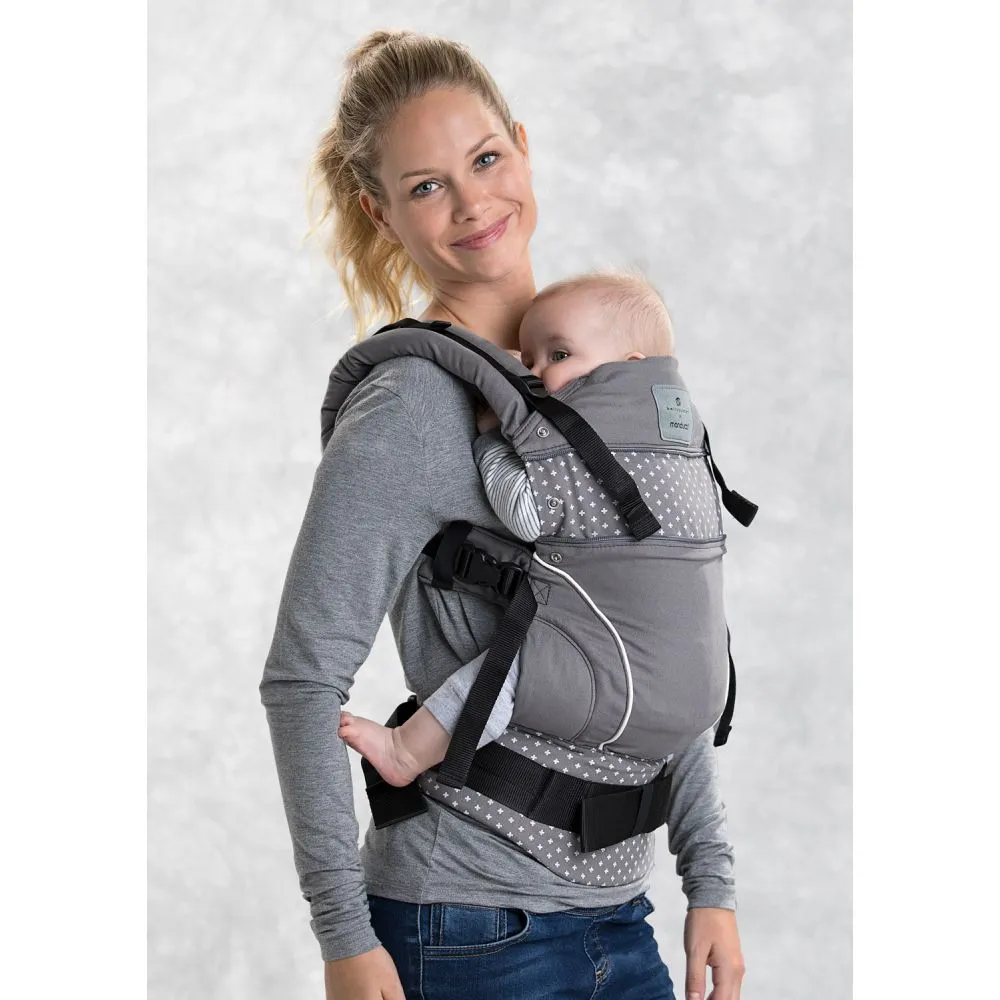 bellybutton by manduca WildCrosses Grey Baby Carrier